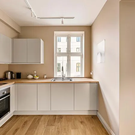 Апартаменты Dinbnb Gruenerlokka I 1-bedroom Осло